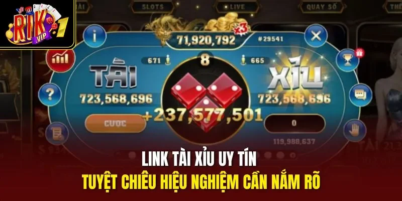 Link tài xỉu uy tín